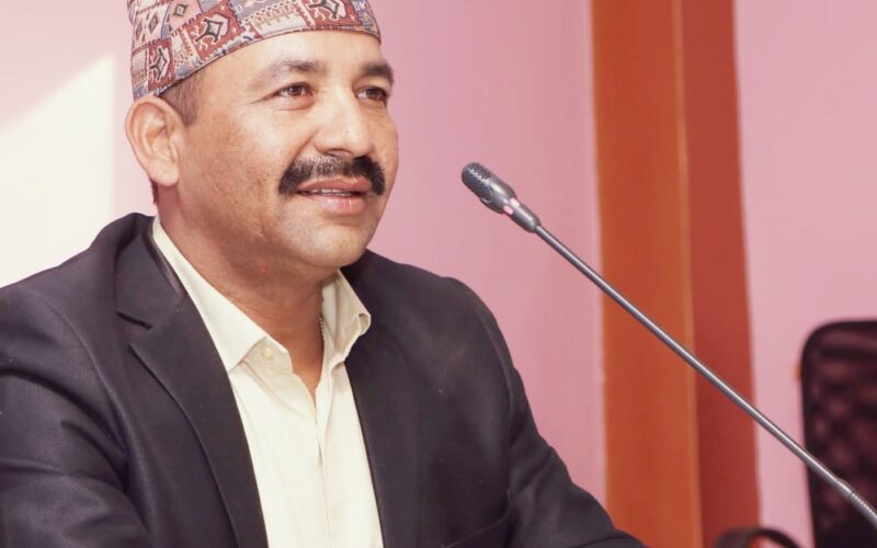 Mayor Hemkarna-paudel-Itahari gurkha khabar